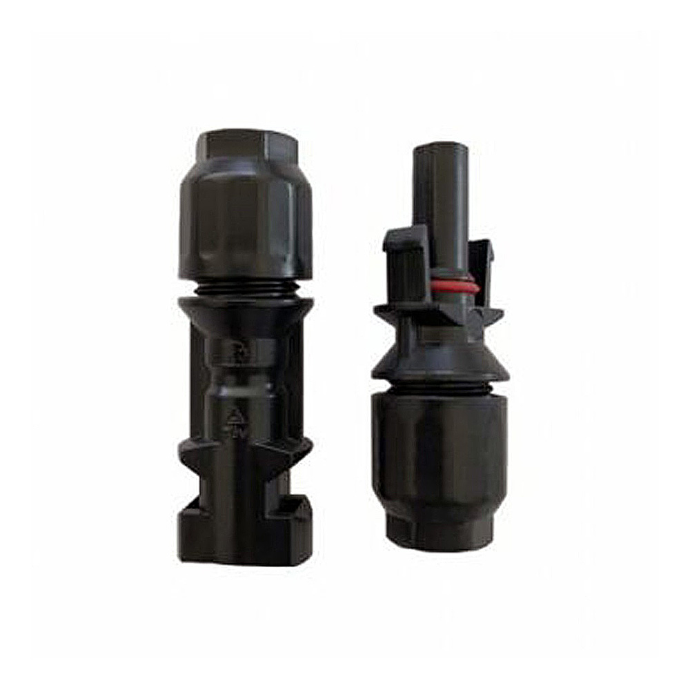 Confezione 100 coppie di connettori MC4 cavo 4-6mmq 1000V IP67 per fotovoltaico | FEEO