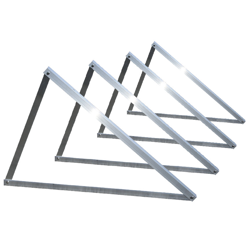 Triangolo HTF per fissaggio pannelli su tetto piano con inclinazione da 20° a 40°