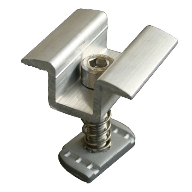 Morsetto centrale HSCP/40-2 preassemblata per pannelli da 35 a 38 mm