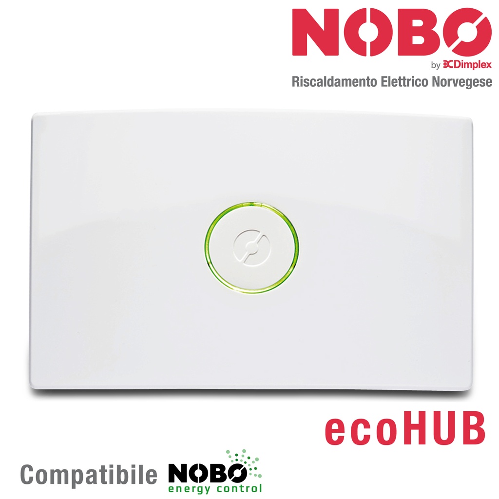 NOBO ecoHUB para control remoto radiadores eléctricos