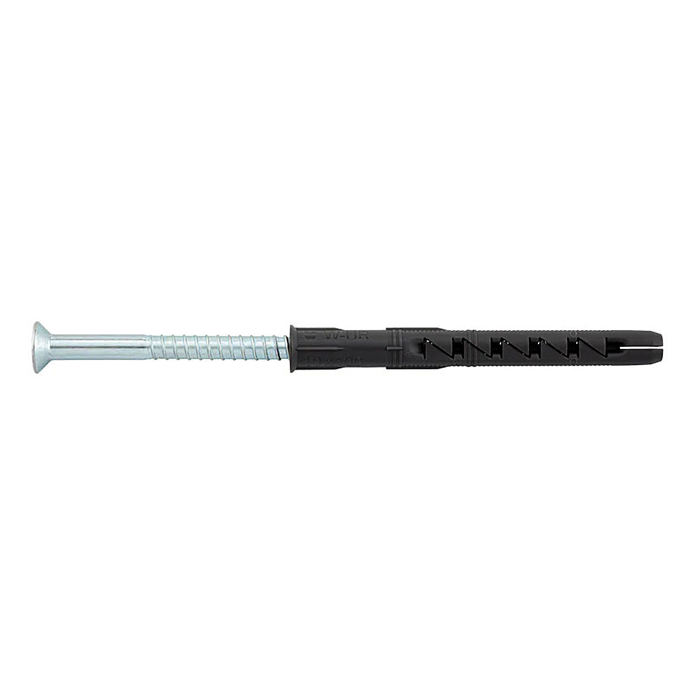 Scatola 50 viti acciaio zincato e tassello prolungato 8x60mm in nylon | Wurth SHARK