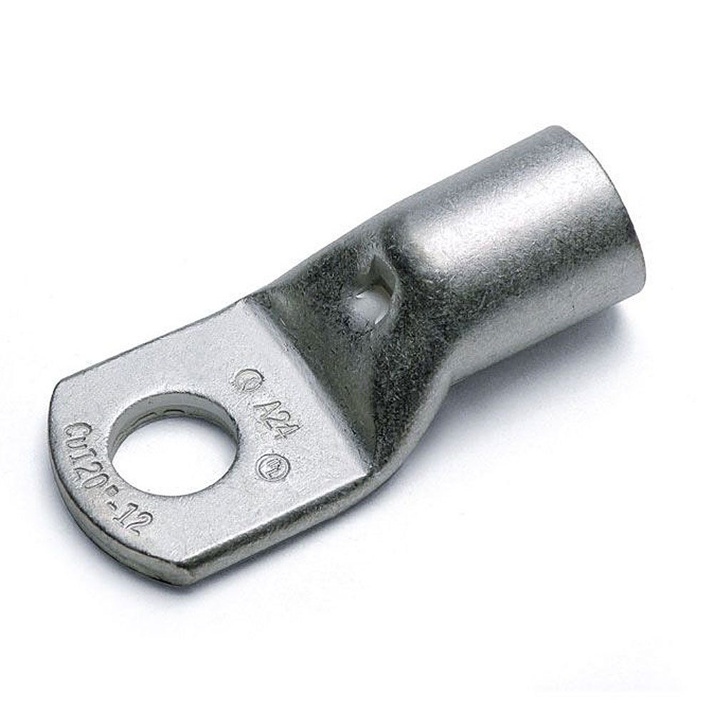 Terminale di potenza con foro M8 per conduttori con sezione di 50 mm²  (per crimpatrice)