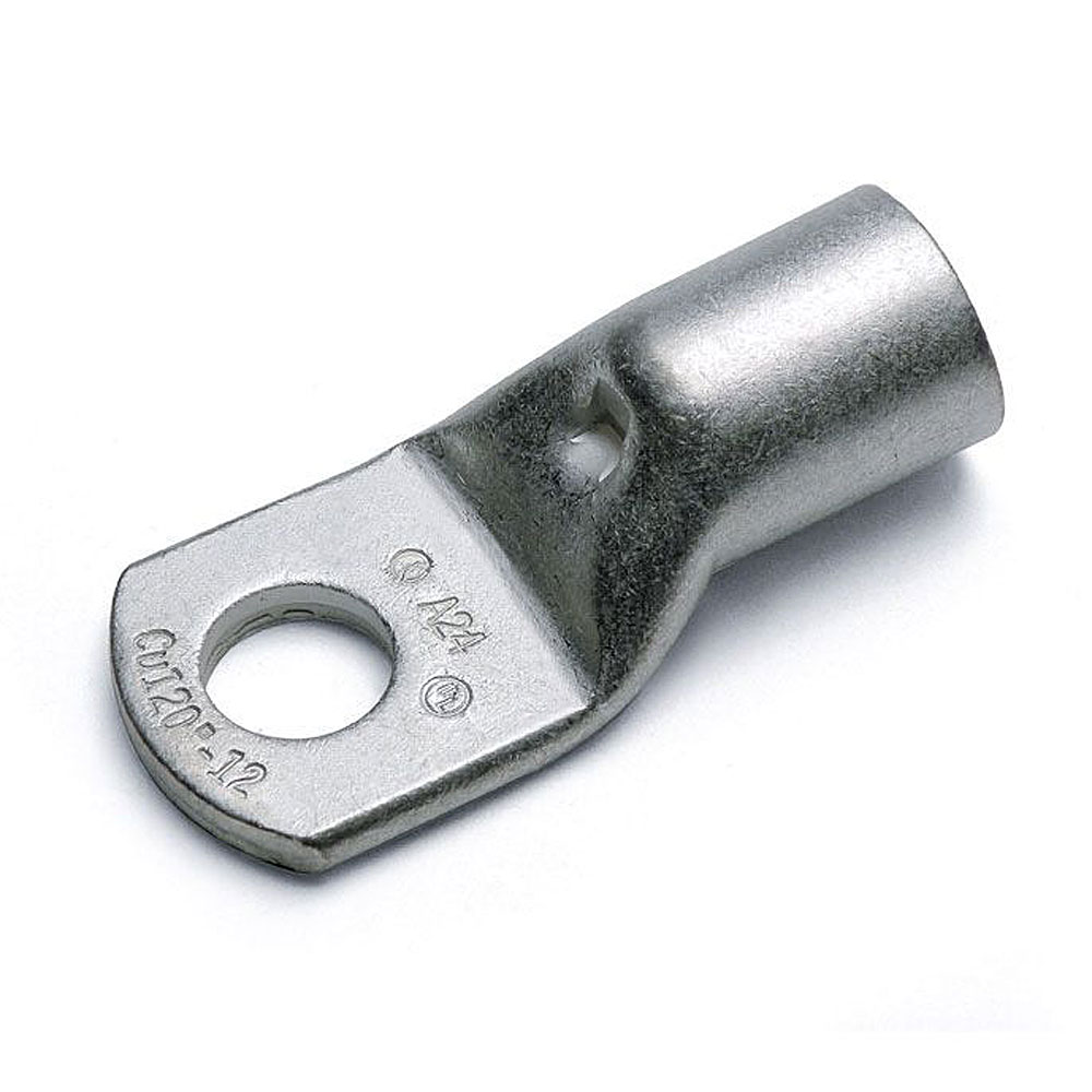 Terminale di potenza con foro M8 per conduttori con sezione di 4/6 mm²  (per crimpatrice)