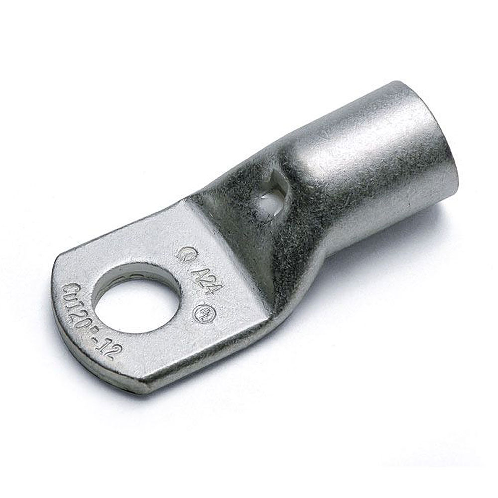 Terminale di potenza con foro M8 per conduttori con sezione di 16 mm²  (per crimpatrice)