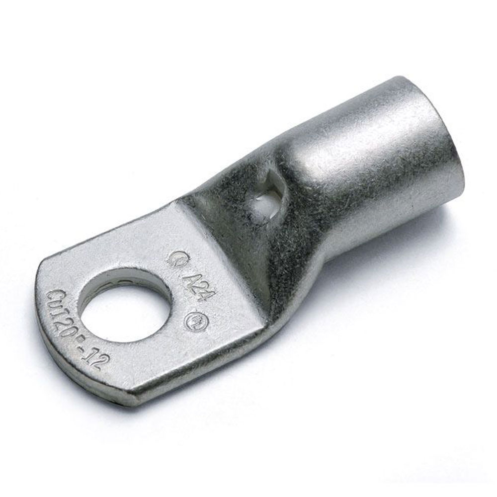 Terminale di potenza con foro M8 per conduttori con sezione di 35 mm²  (per crimpatrice)