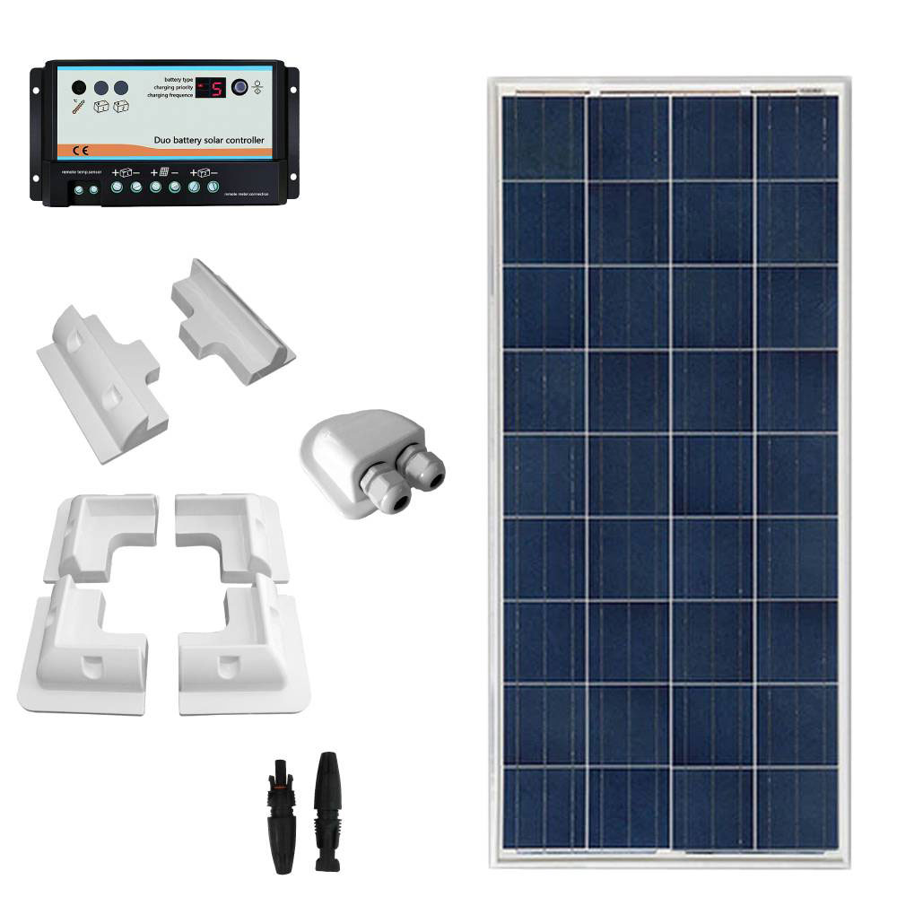 Kit fotovoltaico per camper con pannello 150Wp poli | CAMP150B