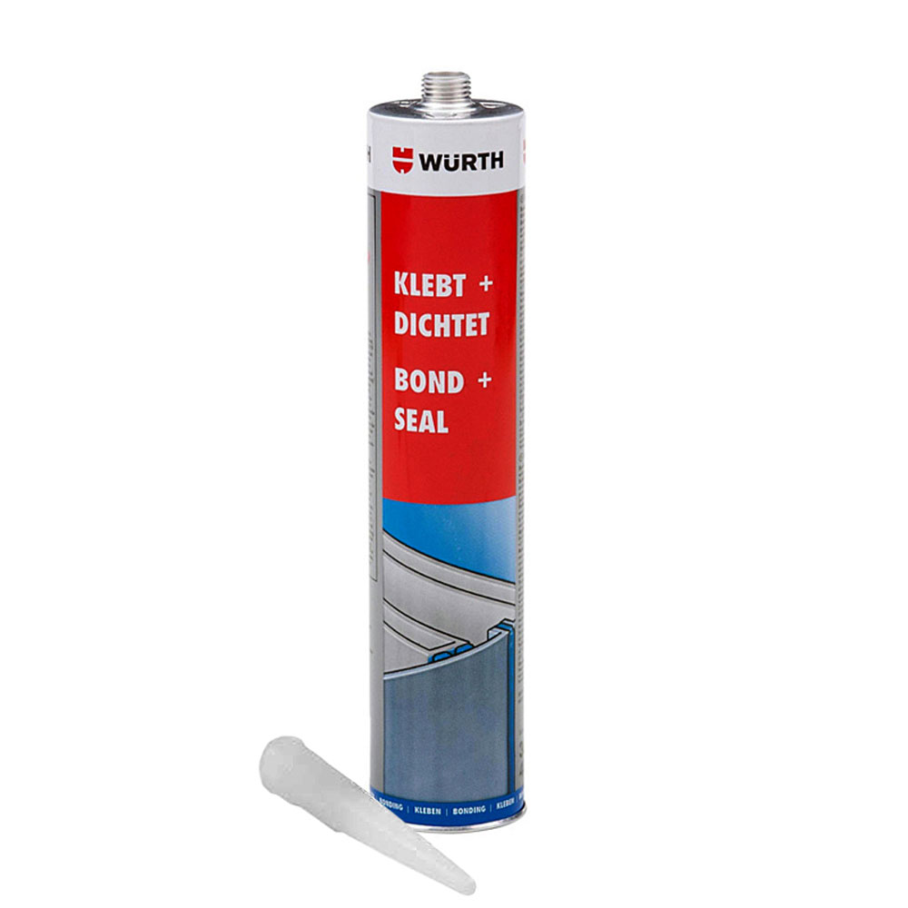 Colla sigillante INCOLLA + SIGILLA 300ml ideale per supporti pannelli fotovoltaici | Würth