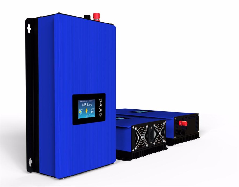 Inverter fotovoltaico 1 kW senza immissione energia in rete 230V tensione PV max 60V | ELIO100
