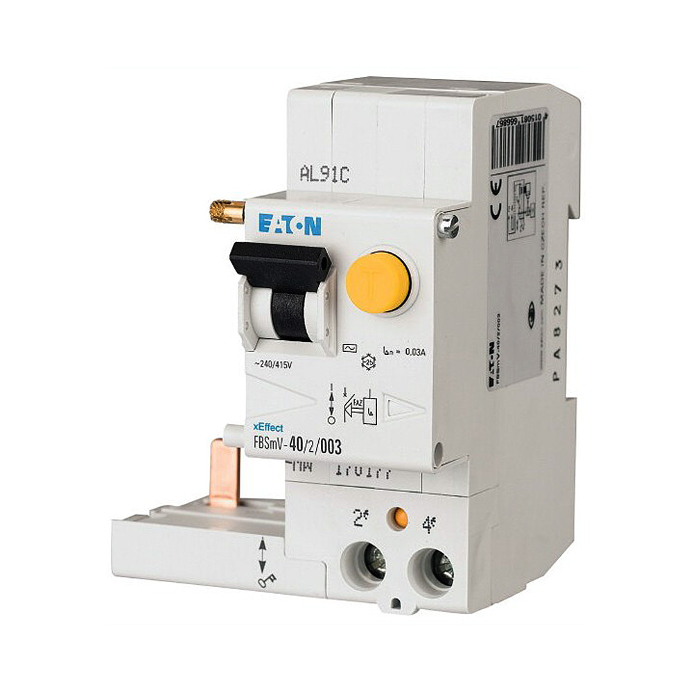Blocco differenziale Eaton 40A 230C CA - 300mA 2 poli tipo A | ETN40.03A