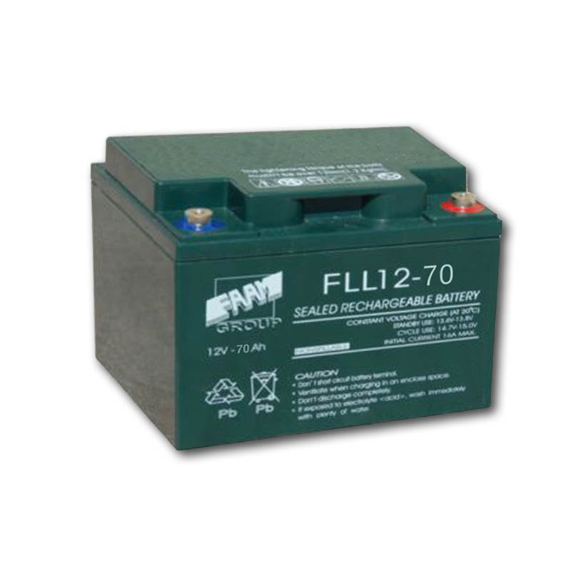 Batteria AGM piombo 70Ah 12V ermetica piastra piana | 1000 cicli | FAAM