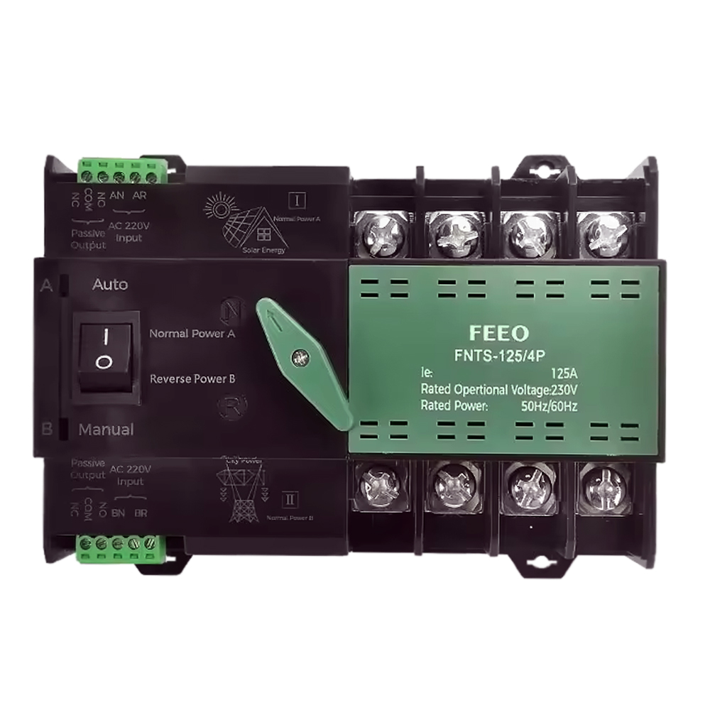 Commutatore ATS automatico e manuale trifase per fotovoltaico | FEEO