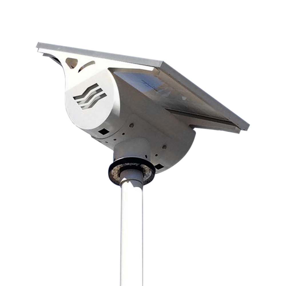 Lampione fotovoltaico GLOBE ENTRY completo (palo escluso) | Western Co.