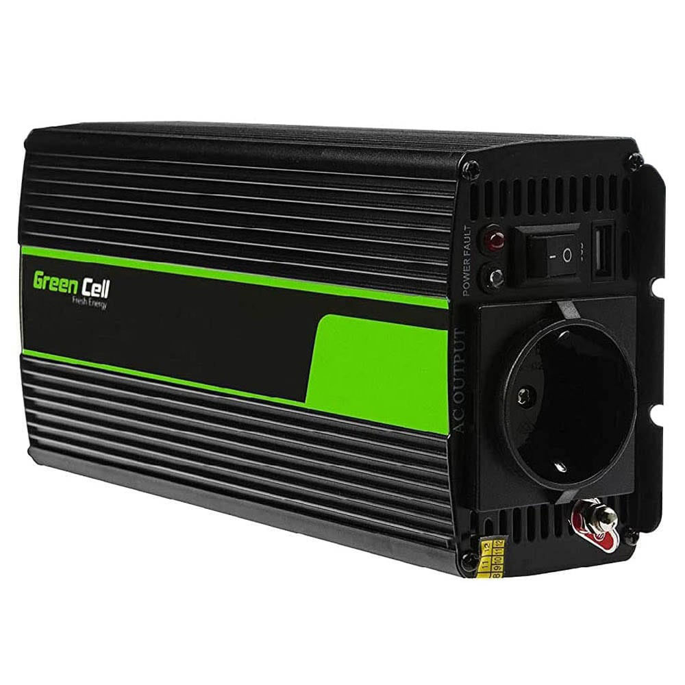 Inverter onda pura 300W 12V Stand alone | Green Cell