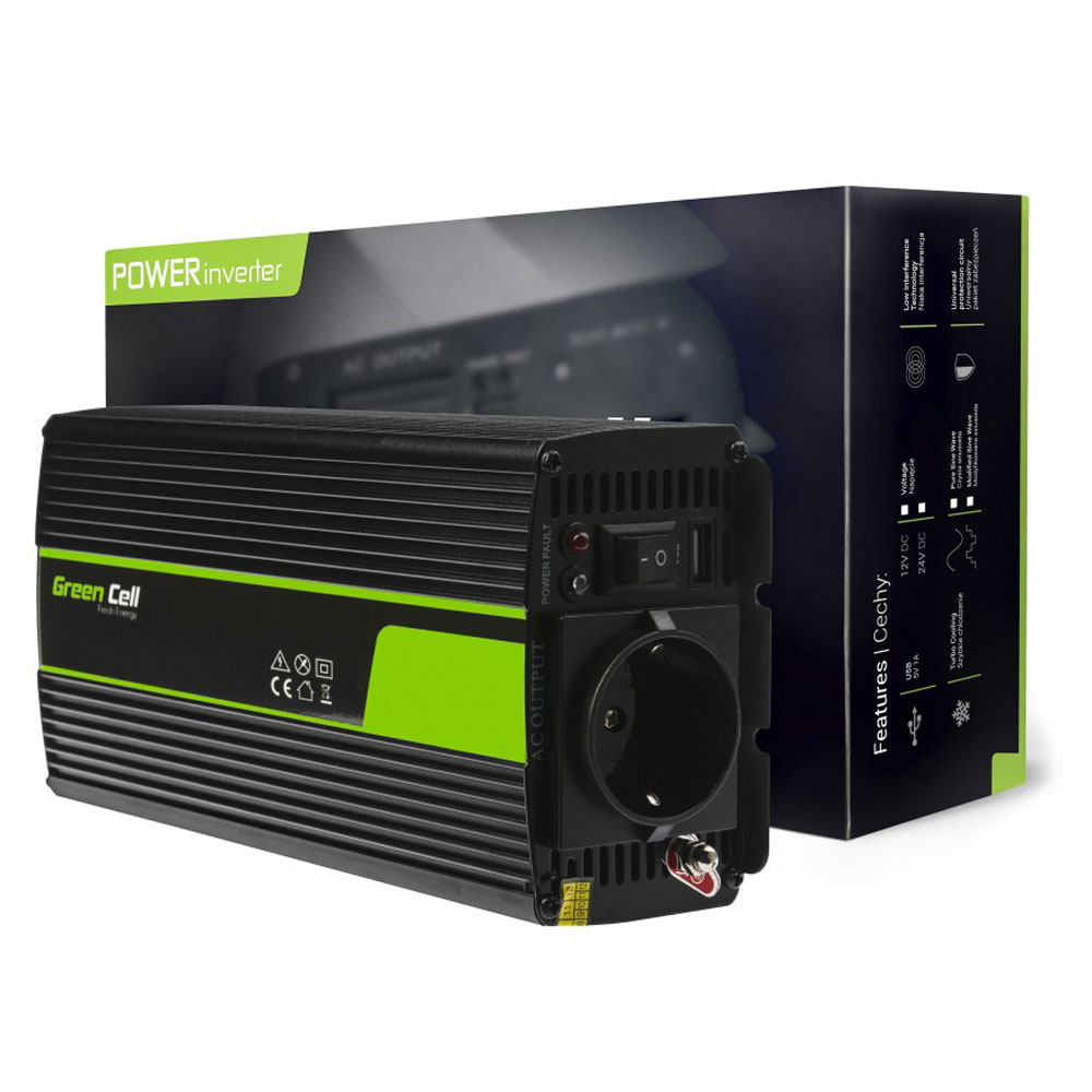 Inverter onda modificata 500W 12V Stand alone | Green Cell