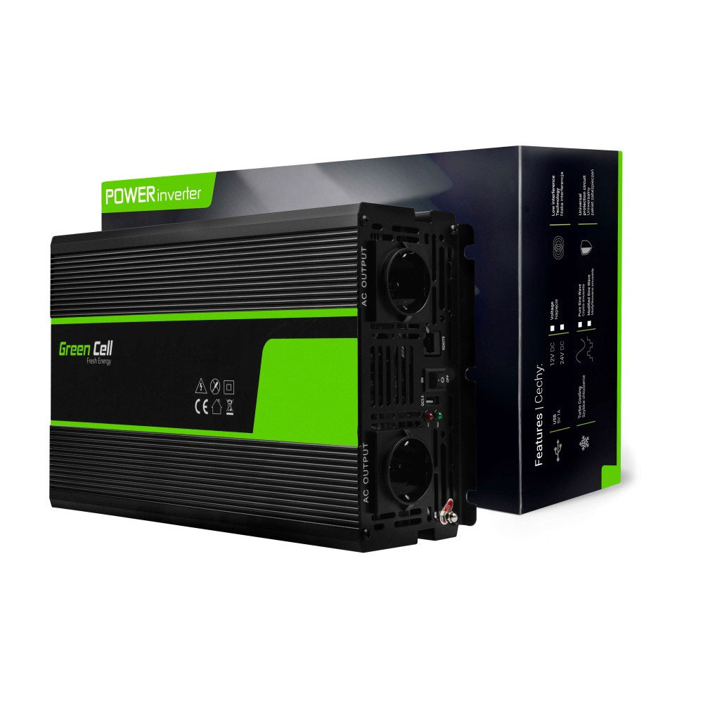 Inverter onda pura 2000W 12V Stand alone | Green Cell