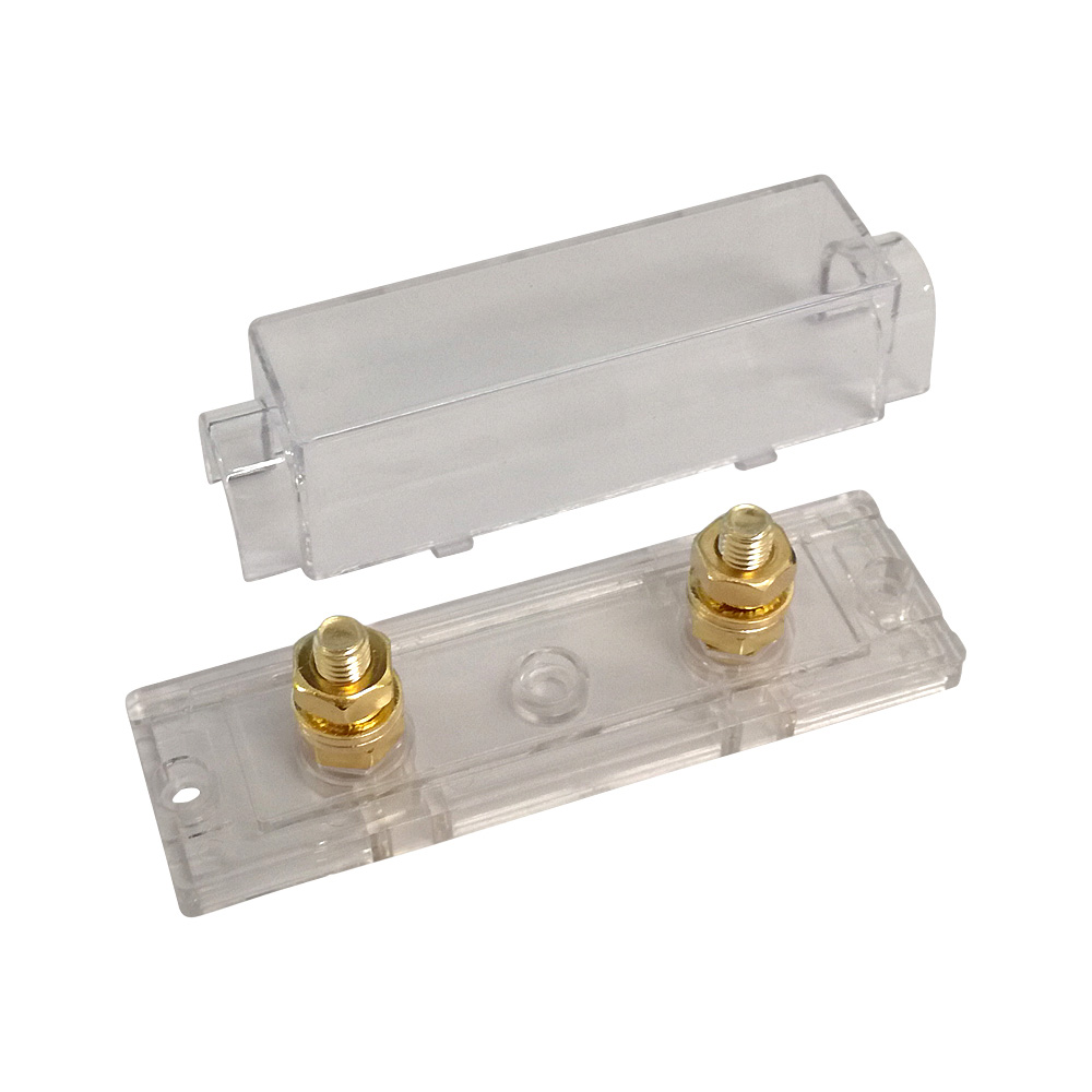 Basetta portafusibile per fusibili a lama per protezione batterie