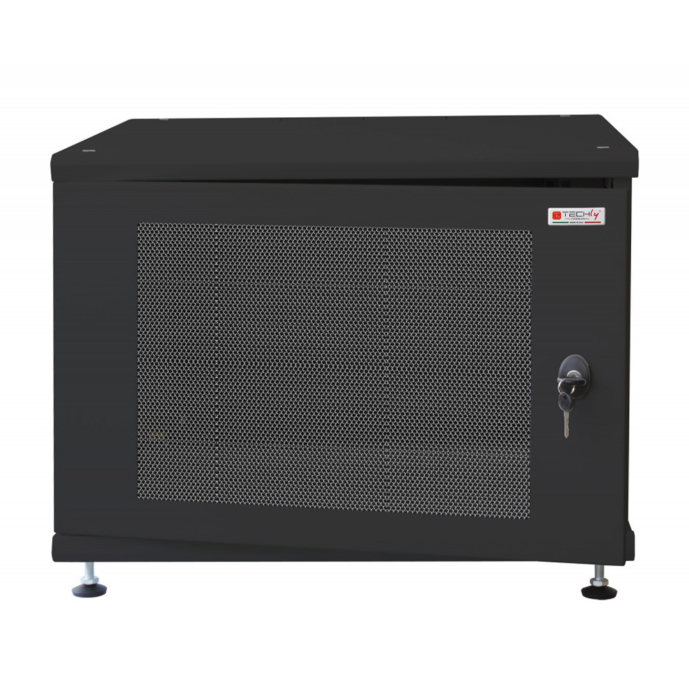 Armadio Rack 19" per 4 batterie tipo Pylontech, TurboEnergy o Dyness da 2,4 Wh | già assemblato