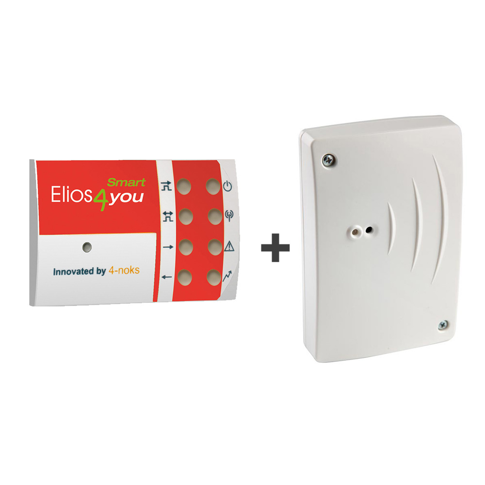 Elios4you RED CAP + Smart Switch RC | Trasforma Elio4You nella versione SMART + 1 Attuatore controllabile dall'app