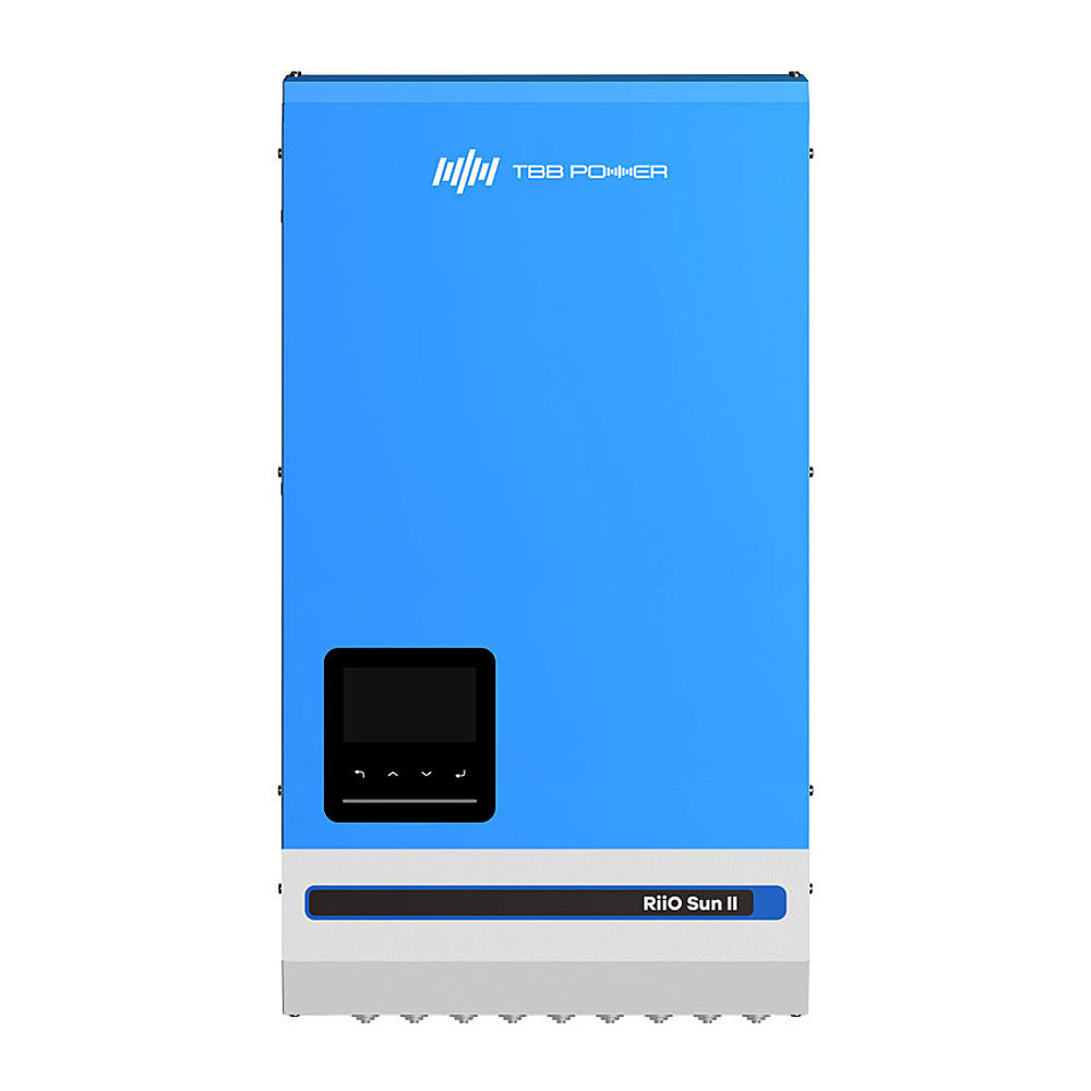 Inverter ad isola ibrido 3 kW 48V RiiO Sun II, con trasformatore 1 MPPT 250V (5,2kW) WiFi | RSII3000-48 | TBB Power