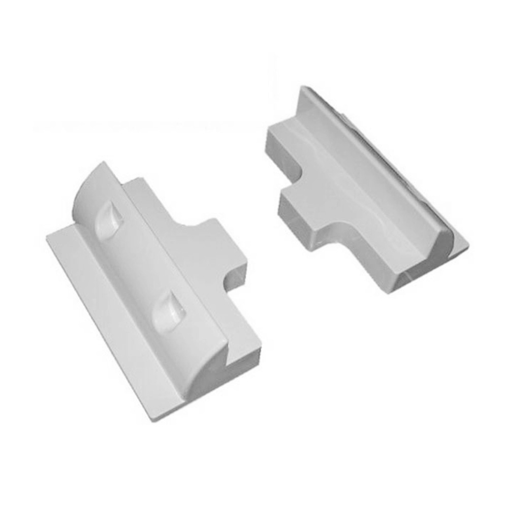 Set 2 supporti laterali 18 cm in ABS per pannelli fotovoltaici