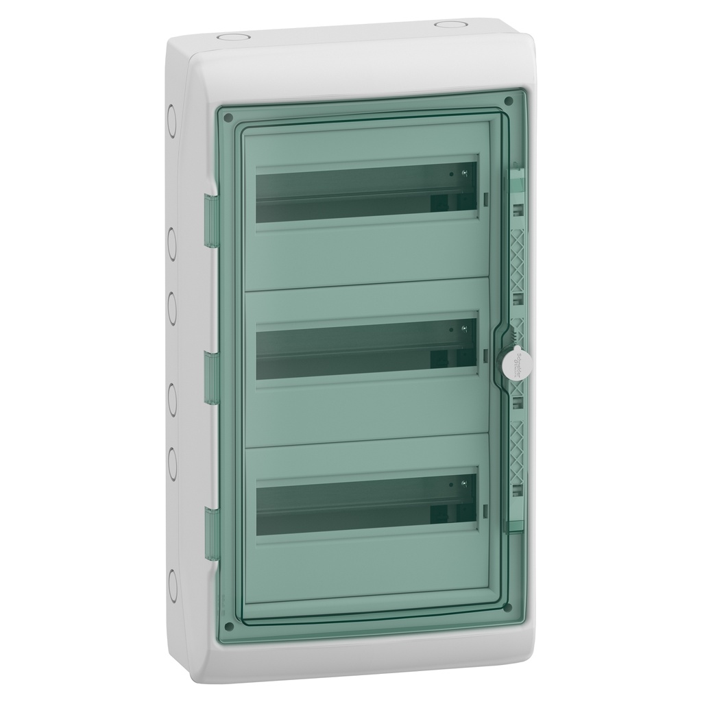 Centralino elettrico IP65 Schneider Kaedra 36 moduli 3 file | SNR10344