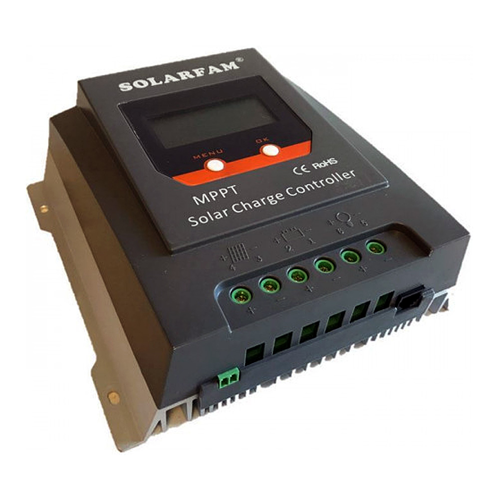 Regolatore di carica MPPT 30A 12/24V solo per litio con display + RS485 | SOLMAX