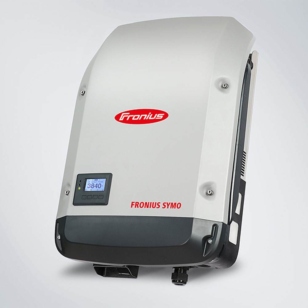Inverter Pac nom. 6000W, trifase, senza trasformatore, 2 ingressi MPPT, IP65, con sezionatore DC