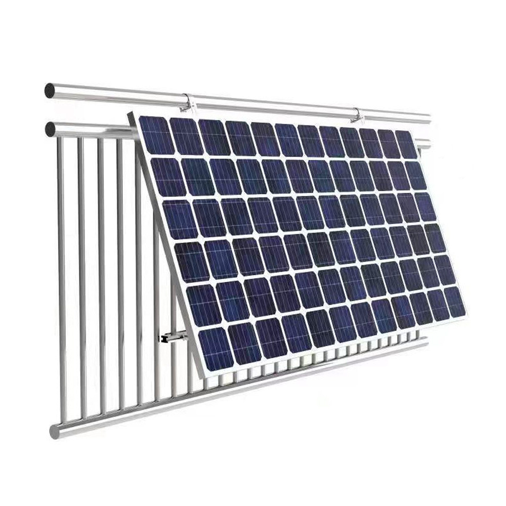Set supporti da balcone universale per pannelli fotovoltaici