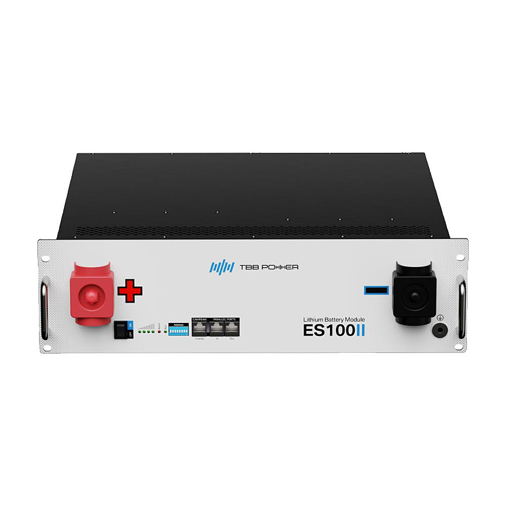 Batteria litio ferro fosfato LiFePO4 5,04 kWh 48V | TBB Power