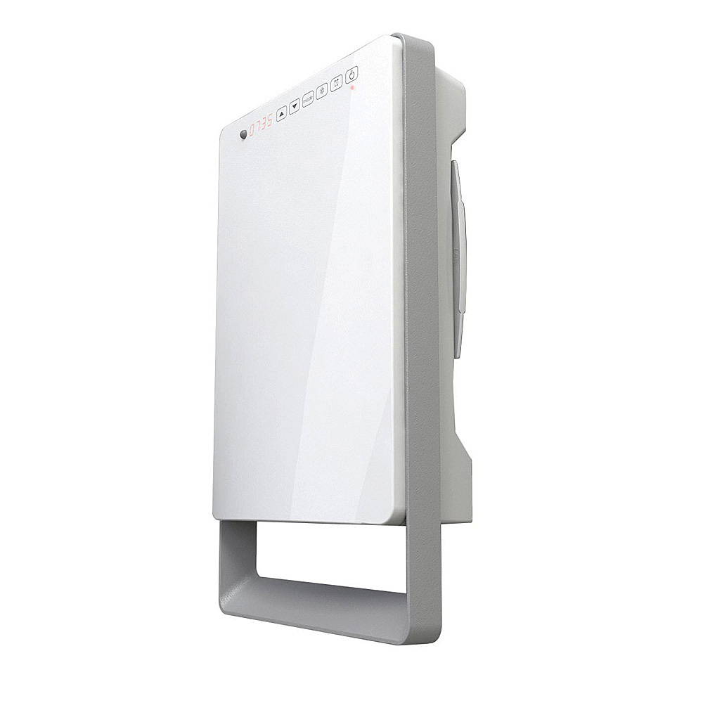 TOUCH Grigio | Termoventilatore per bagno con portasalviette - 1800W