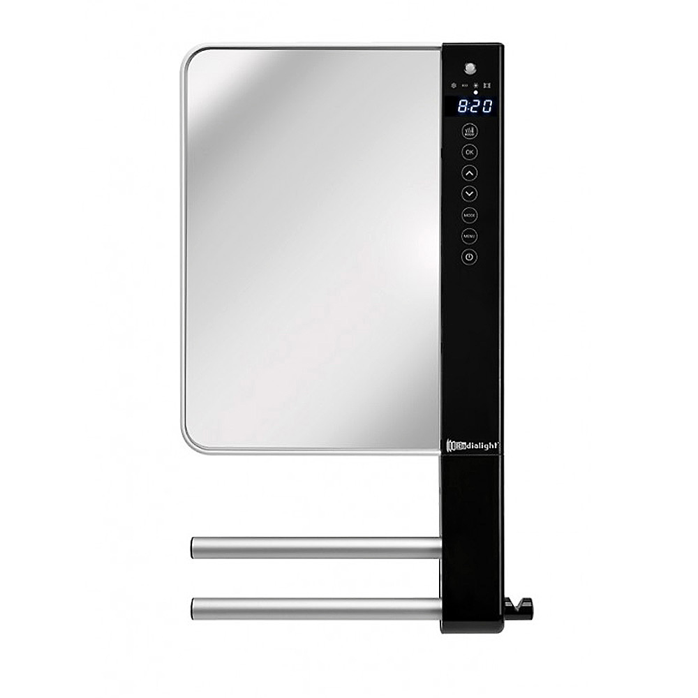 WINDY Visio | Termoventilatore programmabile con portasalviette e specchio - 1800W