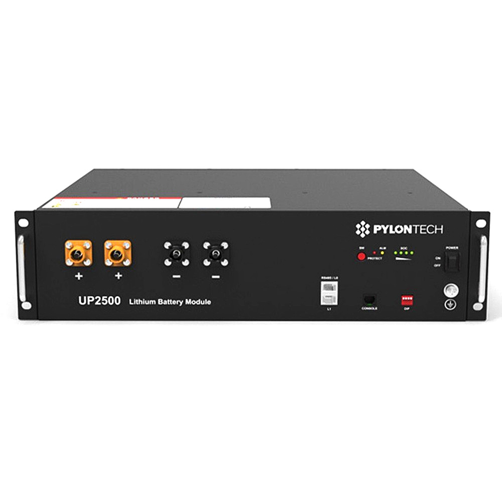 Batteria litio ferro fosfato LiFePO4 2,84 kWh 24V | TurboEnergy by Pylontech | UP2500