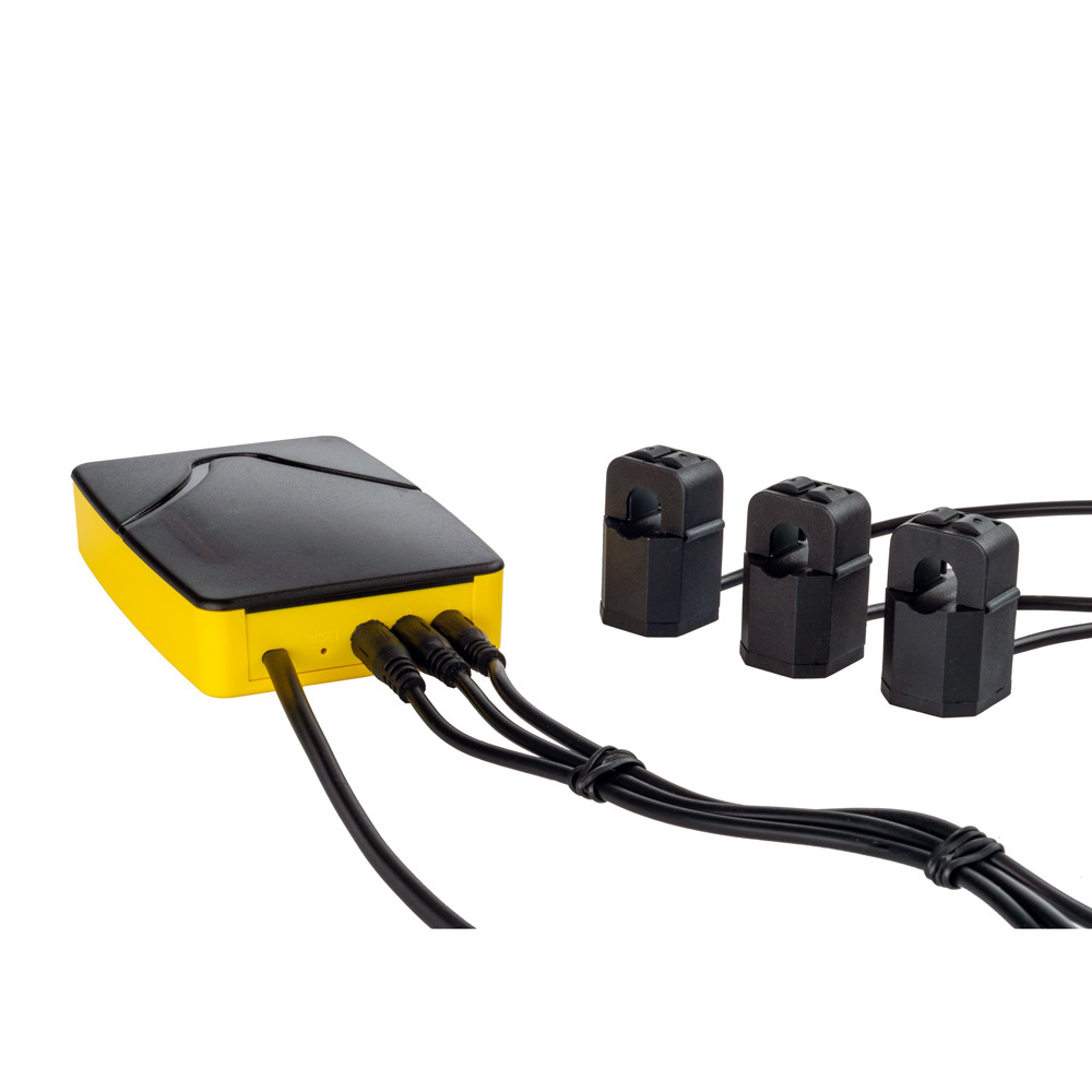 wibeee Box Trifase | Monitoraggio wifi consumi trifase con 3 sensori TA 100A cloud 4 anni incluso