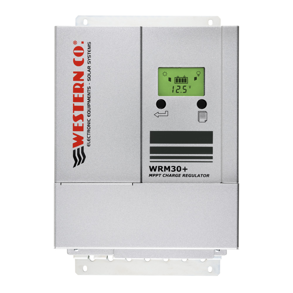 Regolatore di carica Professionale MPPT 30A 12/24/48V | WRM30+ | Western Co.