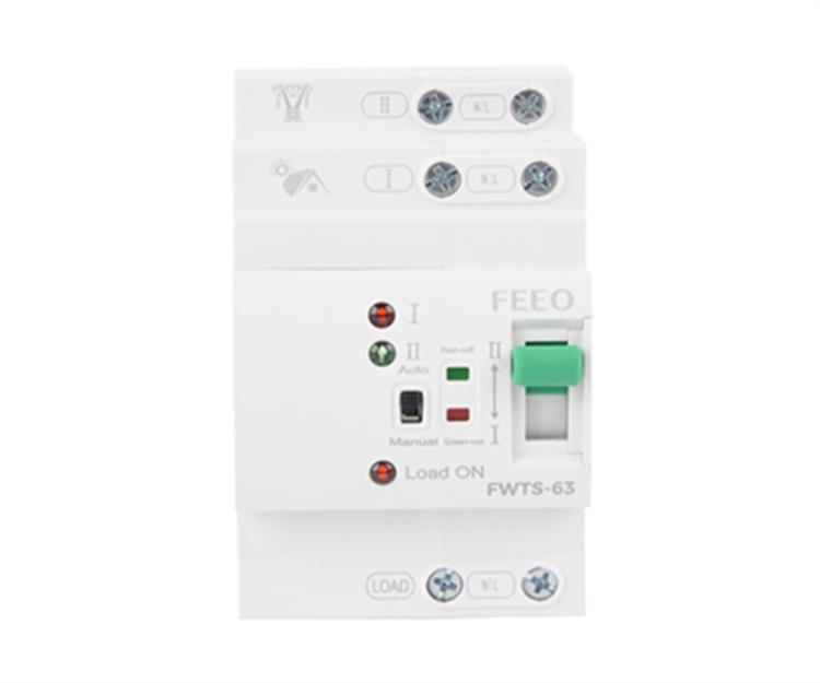 Commutatore ATS FWTS automatico e manuale monofase per fotovoltaico | FEEO