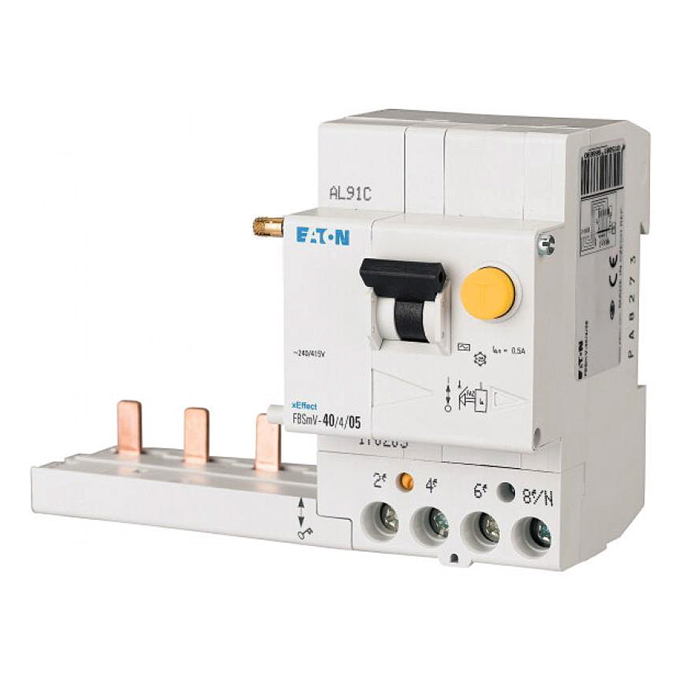 Blocco differenziale Eaton 63A 400V CA - 300mA 4 poli tipo A | ETN63.03A