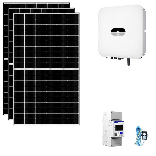 [3KWHUA] Kit fotovoltaico 3 kWp connesso in rete con pannelli ed inverter Huawei Battery ready | 3KWHUA