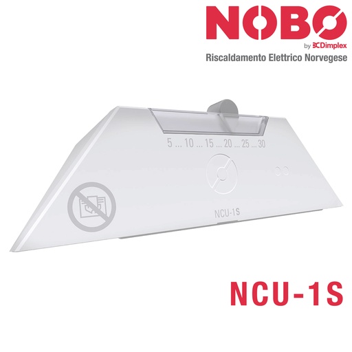 [80310001] Termostato manual NCU-1S para radiador elétrico norueguês NOBO
