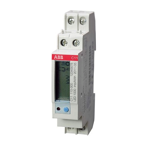 [ABB-C11] Contatore di energia monofase 40A 1DIN | ABB-C11
