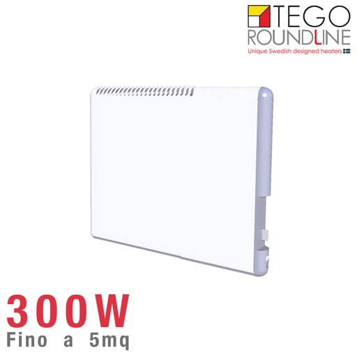 [E8511674] Radiatore svedese TEGO 300W basso consumo | h. 40cm | fino 5 m²