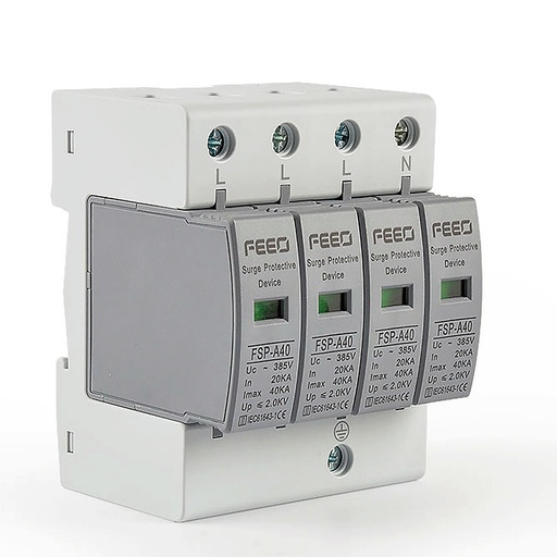 [ESPA-4P420] Scaricatore di sovratensione trifase 420V AC tipo 2 | FEEO