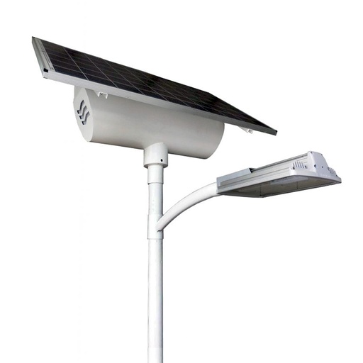 [GLO-XL-W] Lampione fotovoltaico GLOBE XL completo (palo escluso) | Western Co.