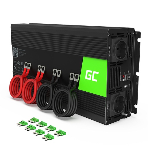 [GRC3000-12] Inverter onda pura 3000W 12V Stand alone | Green Cell