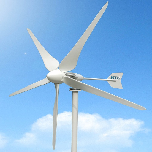 [HY-600L] Generatore eolico 5 pale 600W 48V | HYE