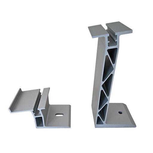 [NETLEG10] Struttura per fissaggio pannelli fotovoltaici per tetto piano con inclinazione 10°