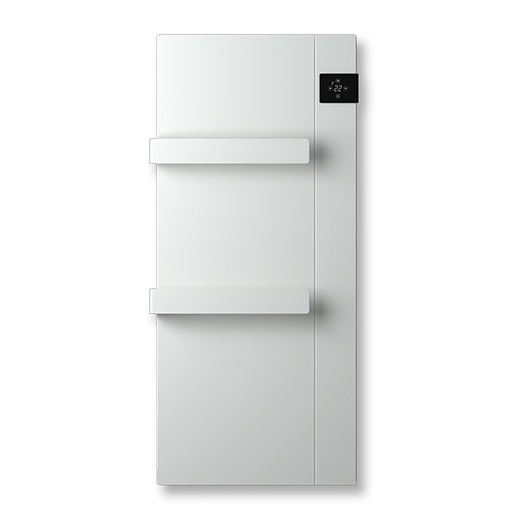 [REB750W] Radiatore scaldasalviette da bagno REBAS Bianco 750W | termostato programmabile | Saros