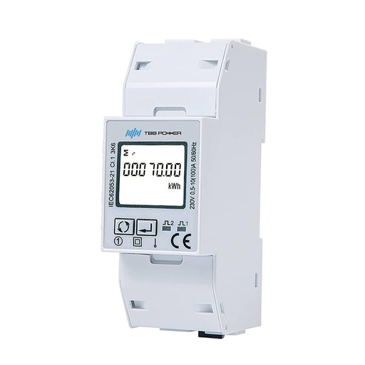 [TBB-MET1P] Energy Meter monofase per inverter TBB Riio Sun II | SDM230