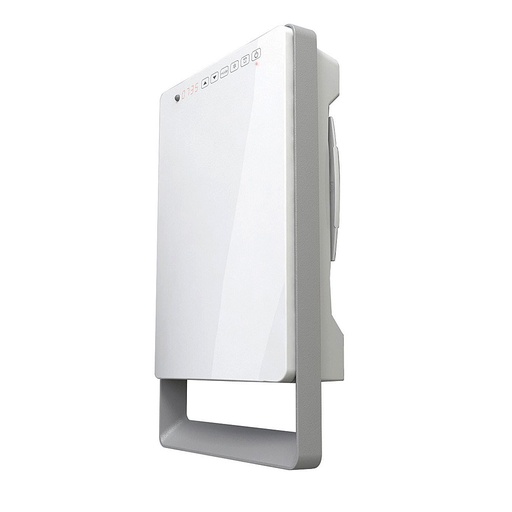 [TBSLI003] TOUCH Grigio | Termoventilatore per bagno con portasalviette - 1800W