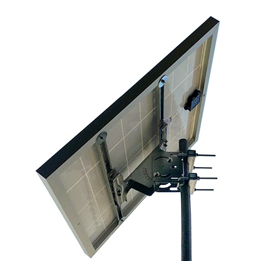 [TP110185D90] Supporto testapalo per pannelli fotovoltaici di larghezza massima di 70 cm
