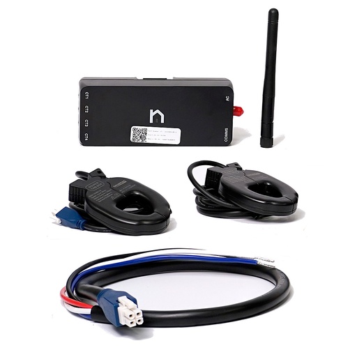[TSL-NMW3] Kit Monofase Neurio Meter W2 con 2 TA200A per Wall Connector | Tesla